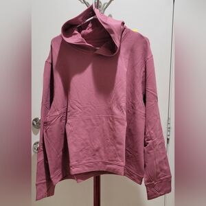 Women's Hooded Sweatshirt | Color: Rose Red